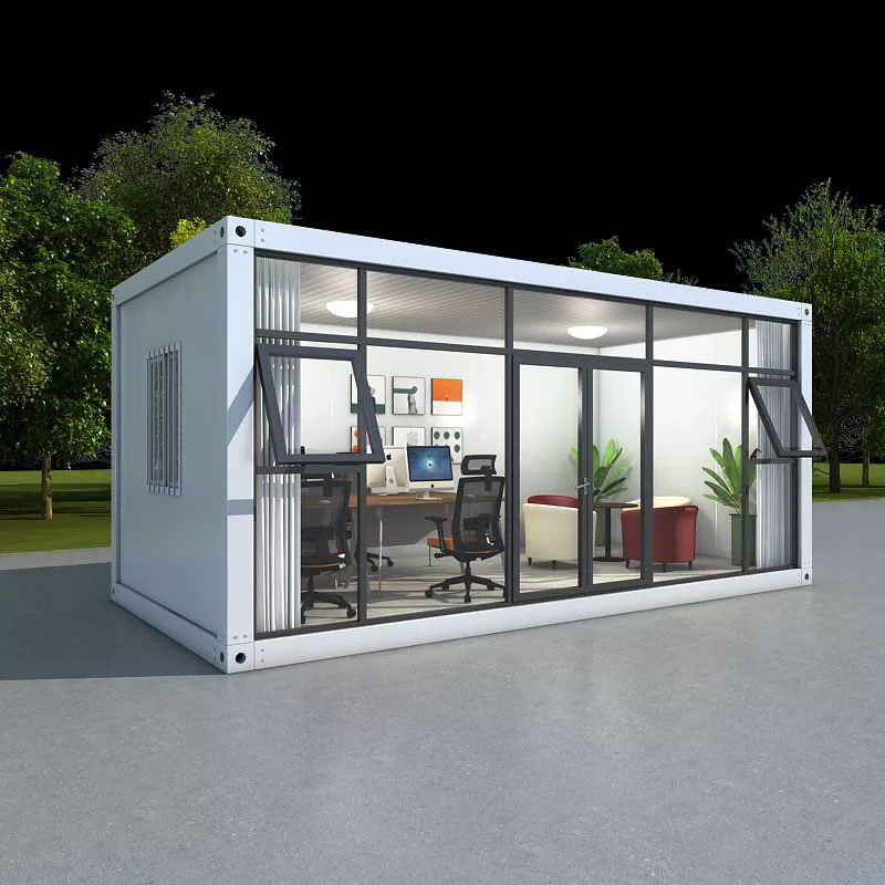 Containerhuis met sandwichpaneel